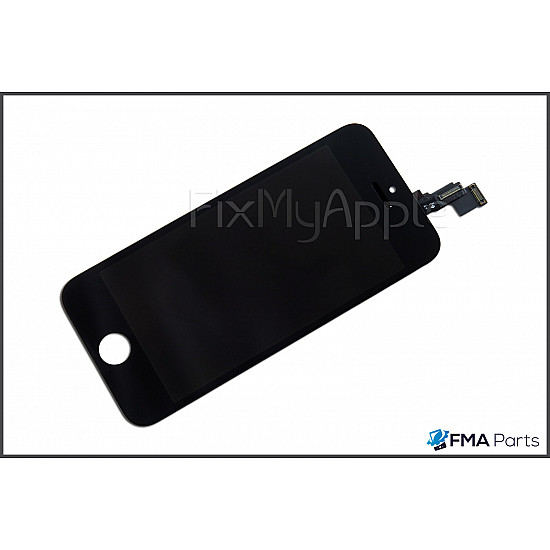 LCD Touch Screen Digitizer Assembly - Black [Premium Aftermarket] for iPhone 5C